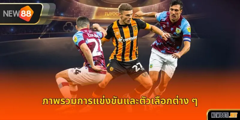 ภาพรวมการแข่งขันและตัวเลือกต่าง ๆ