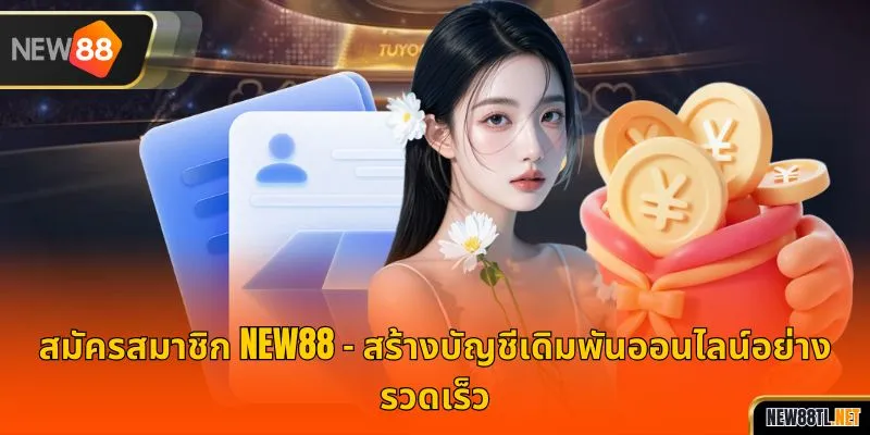 สมัครสมาชิก NEW88 – สร้างบัญชีเดิมพันออนไลน์อย่างรวดเร็ว